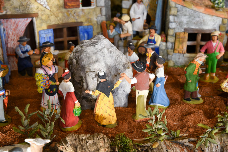 Crèche et exposition de santons de la Maison Fouque
