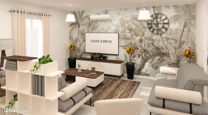 Maison - 75 m² - 3 pièces