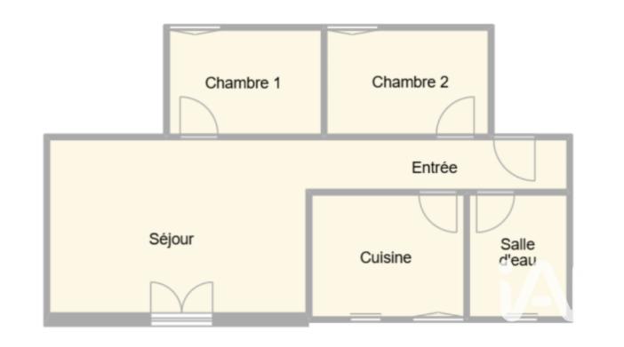 Appartement - 72 m² - 3 pièces