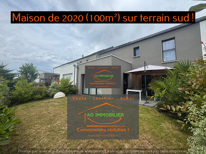 Maison - 100 m² - 5 pièces