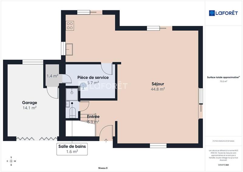 Maison - 93 m² - 4 pièces