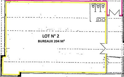 Bureau - 240 m²