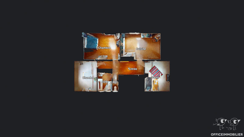 Appartement - 75 m² - 3 pièces