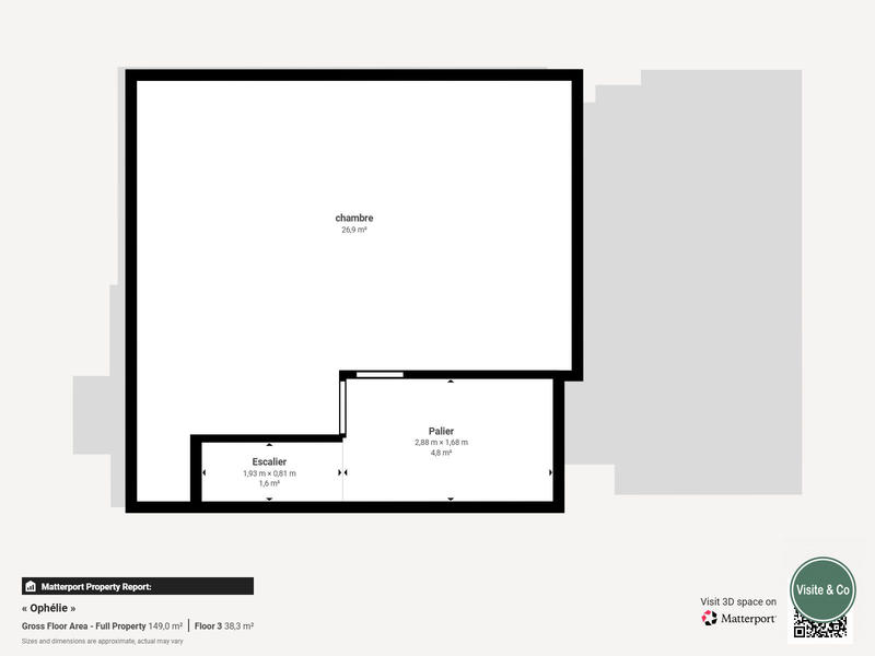 Maison ancienne - 83 m² - 3 pièces