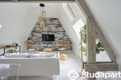 Chambre - 13 m² - 1 pièce