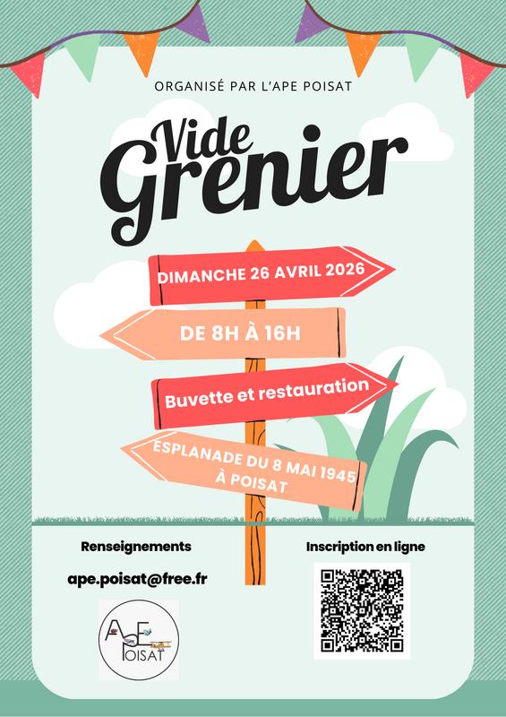 Vide grenier de l'ape poisat