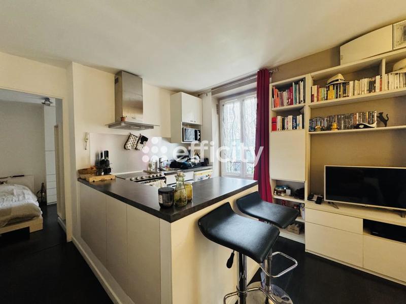 Appartement ancien - 35 m² - 2 pièces