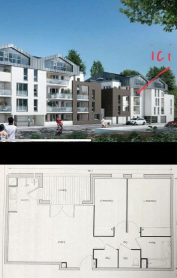 Appartement - 3 pièces