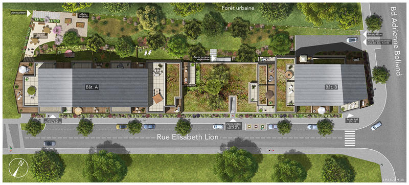 Appartement - 40 à 80 m² - 2 à 4 pièces