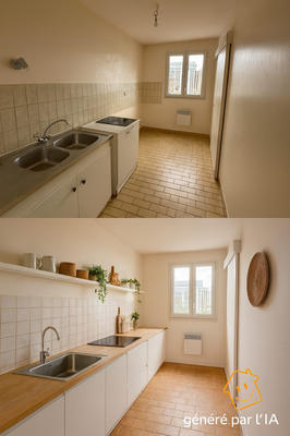 Appartement - 72 m² - 3 pièces