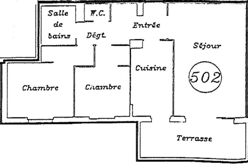 Appartement - 62 m² - 3 pièces