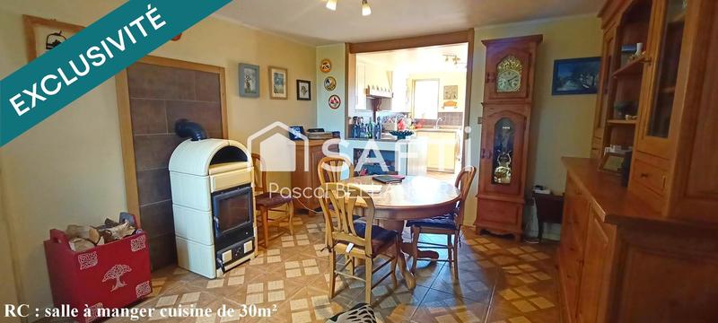 Maison - 180 m² - 6 pièces