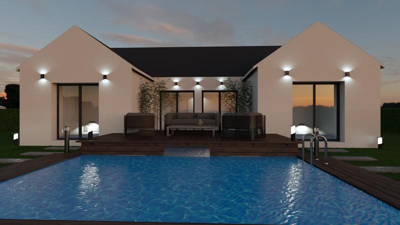 Maison - 90 m² - 4 pièces