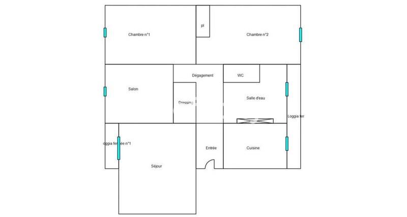Appartement - 68 m² - 4 pièces