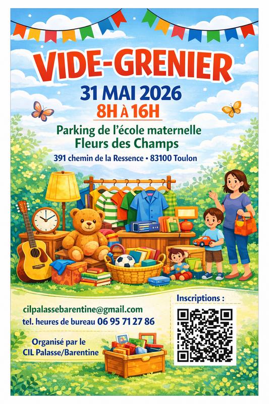 Vide greniers à la palasse