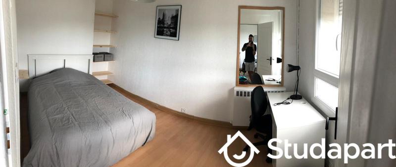 Chambre - 12 m² - 1 pièce