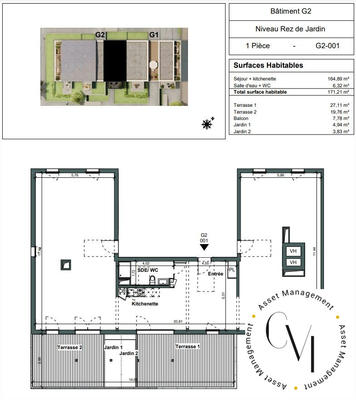 Local commercial - 171 m²