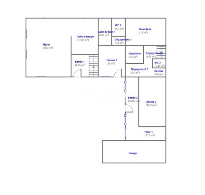 Maison - 223 m² - 7 pièces