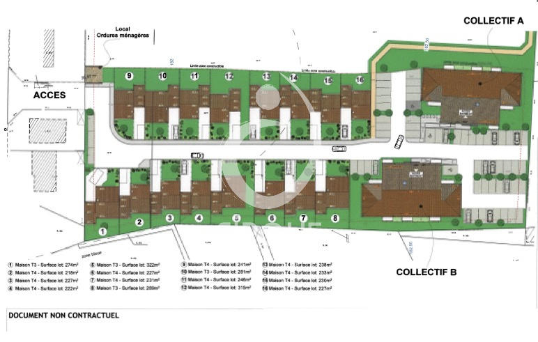 Appartement - 42 m² - 2 pièces