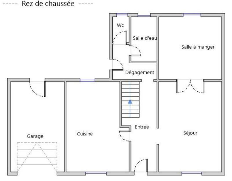 Maison - 94 m² - 5 pièces