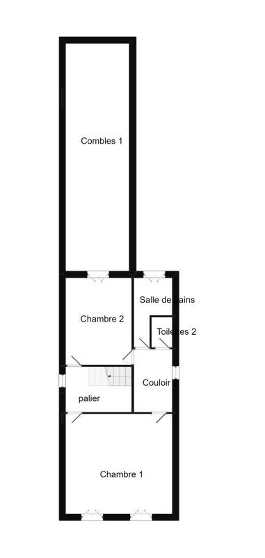 Maison - 110 m² - 3 pièces