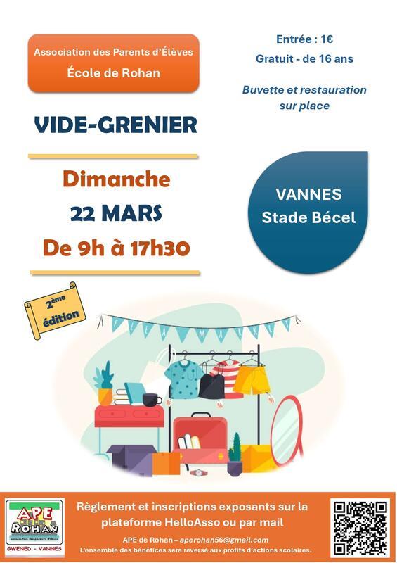 Vide grenier de l'ape rohan