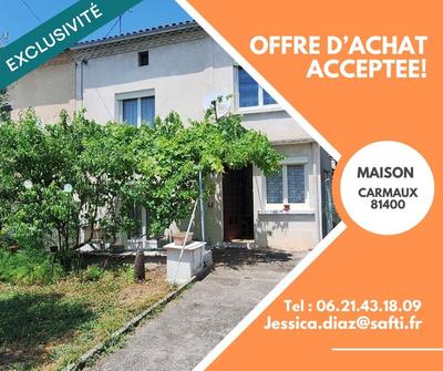 Maison de ville - 96 m² - 6 pièces