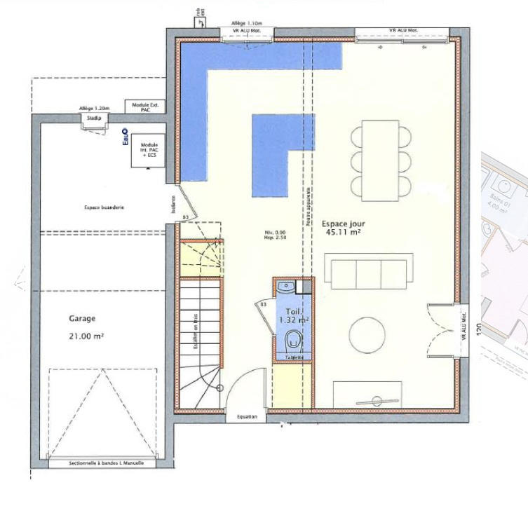 Maison - 91 m² - 4 pièces