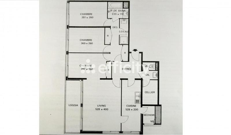 Appartement - 91 m² - 5 pièces