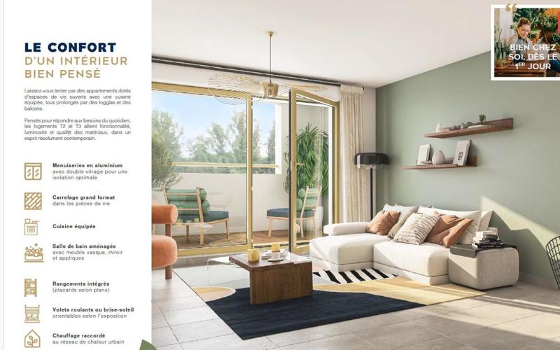 Appartement - 2 pièces