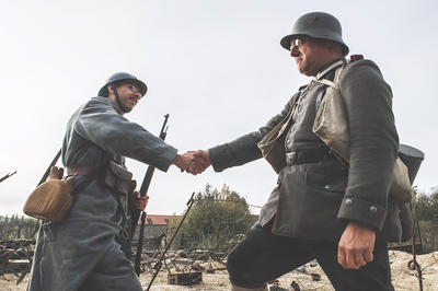 Reconstitution des Fraternisations de Noël