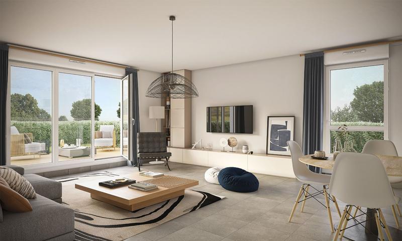 Appartement - 42 m² - 2 pièces