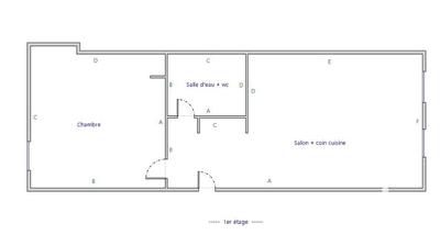 Appartement - 39 m² - 2 pièces