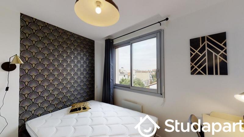 Chambre - 11 m² - 1 pièce