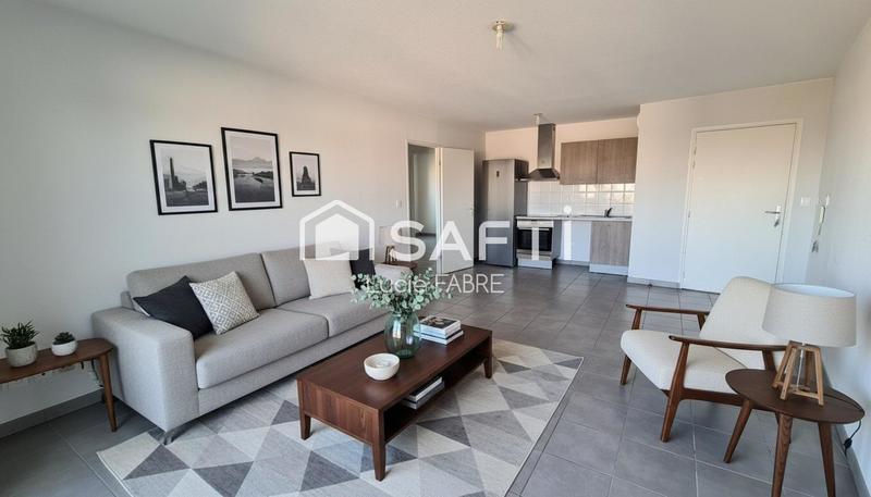 Appartement - 57 m² - 3 pièces