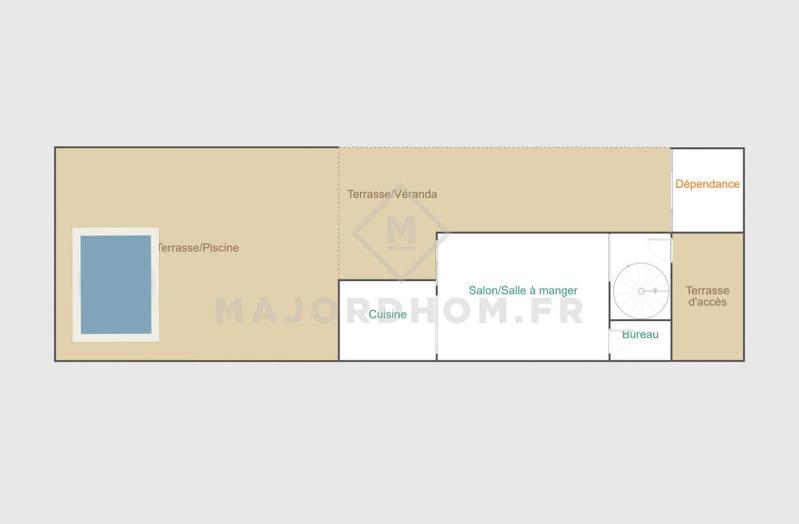 Maison - 110 m² - 4 pièces