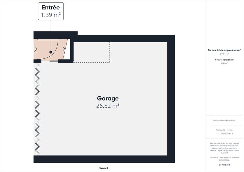 Maison de village - 42 m² - 3 pièces