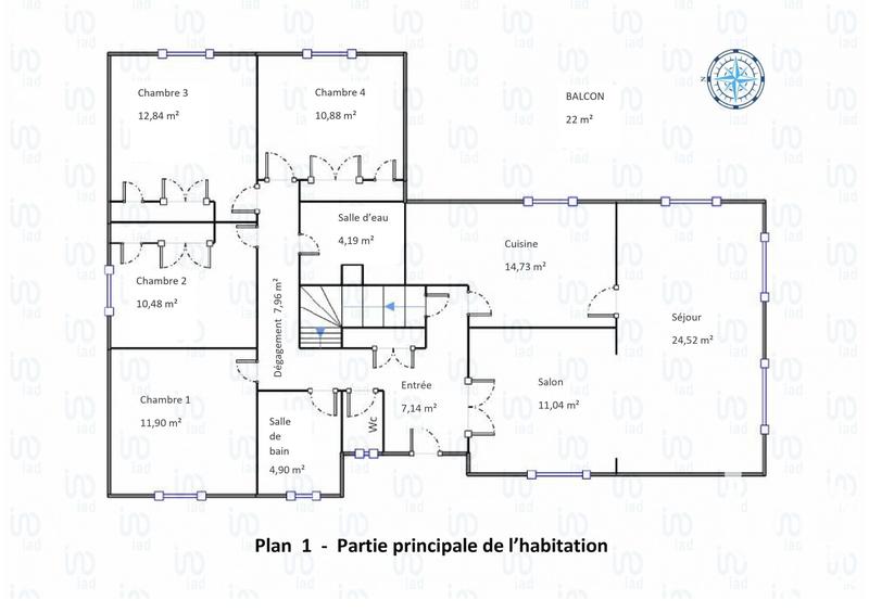 Maison - 187 m² - 9 pièces