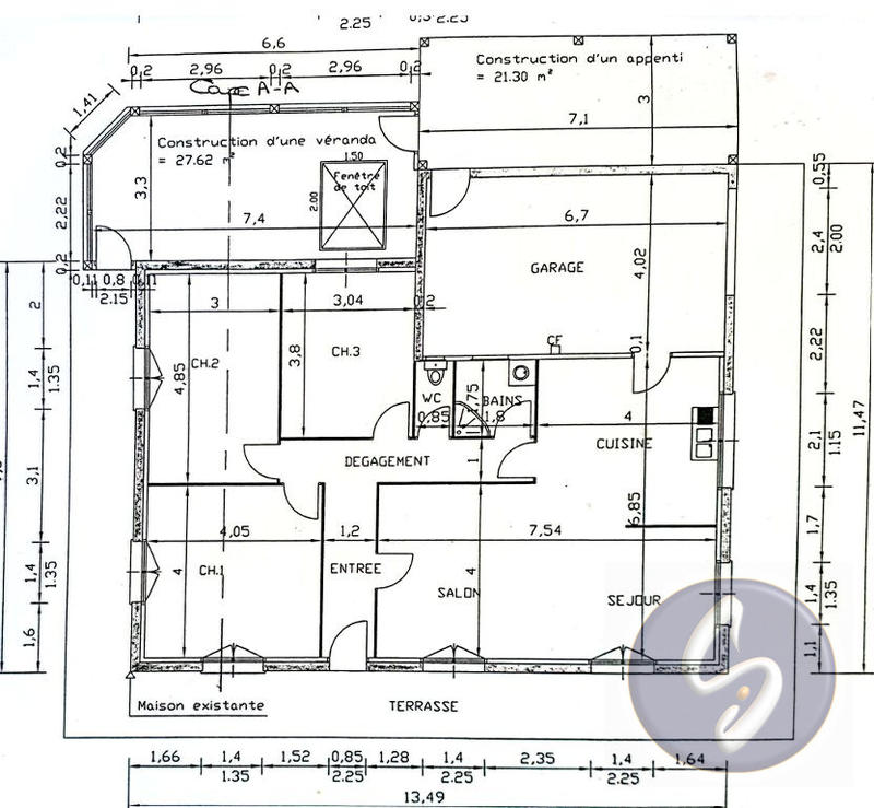 Maison - 118 m² - 4 pièces