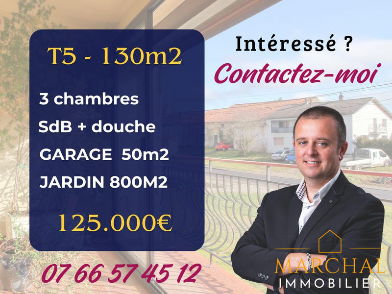 Appartement - 128 m² - 5 pièces