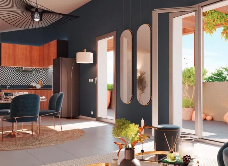 Appartement - 66 m² - 3 pièces