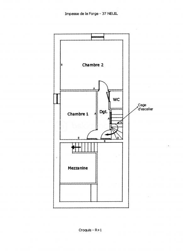 Maison ancienne - 58 m² - 3 pièces