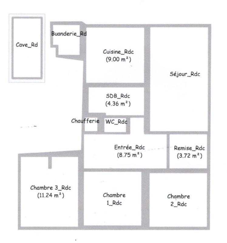 Appartement - 74 m² - 4 pièces