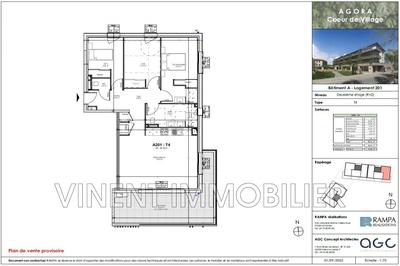 Appartement - 86 m² - 4 pièces