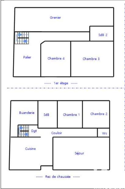 Maison - 169 m² - 6 pièces