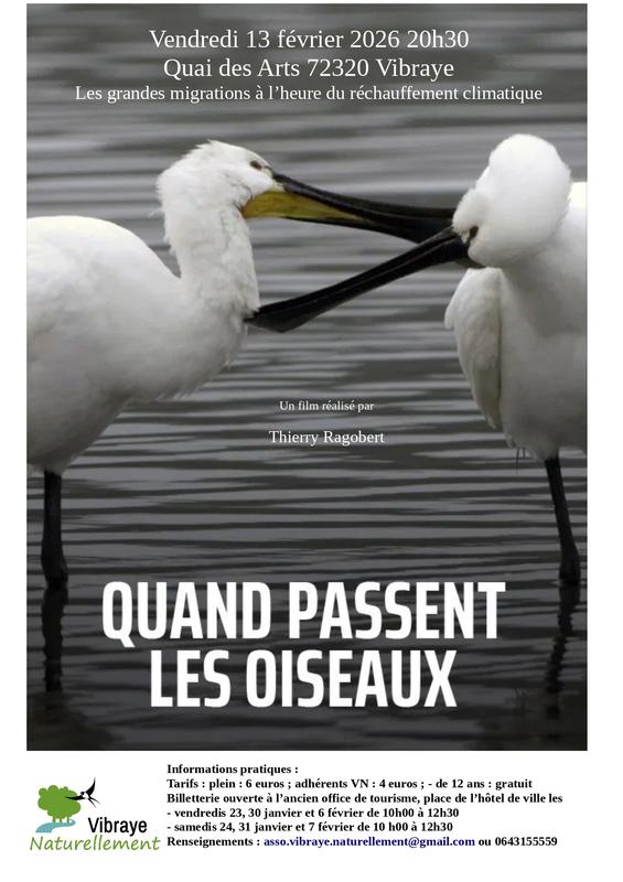 Quand passent les oiseaux ?