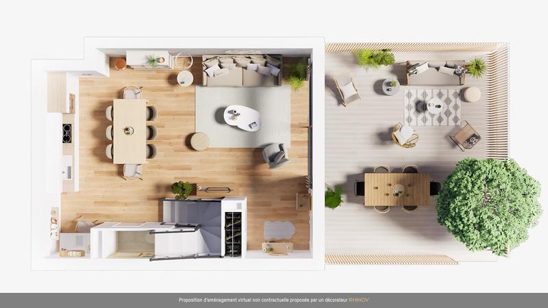 Maison - 112 m² - 4 pièces