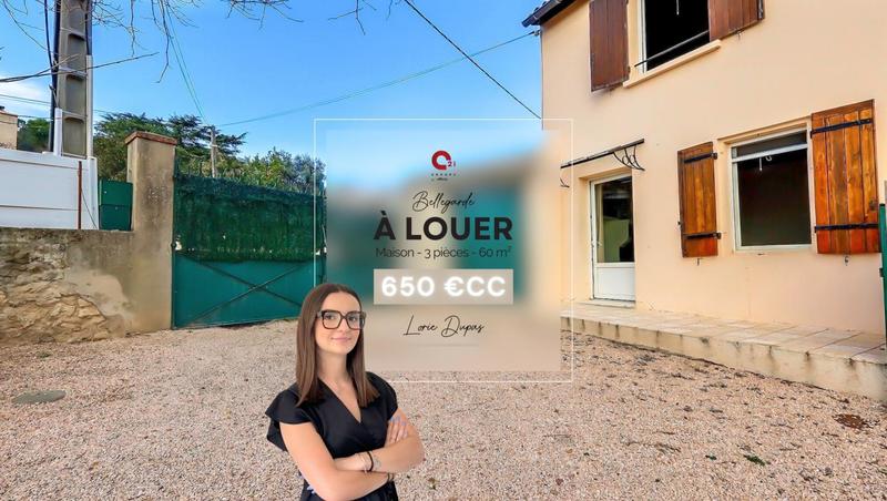 Maison - 60 m² - 3 pièces