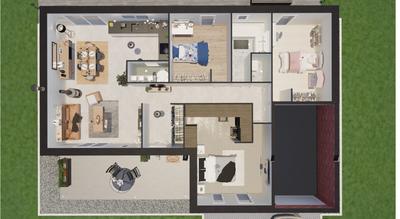 Maison de village - 97 m² - 4 pièces