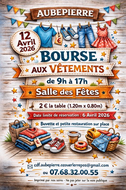 Bourse aux vêtements